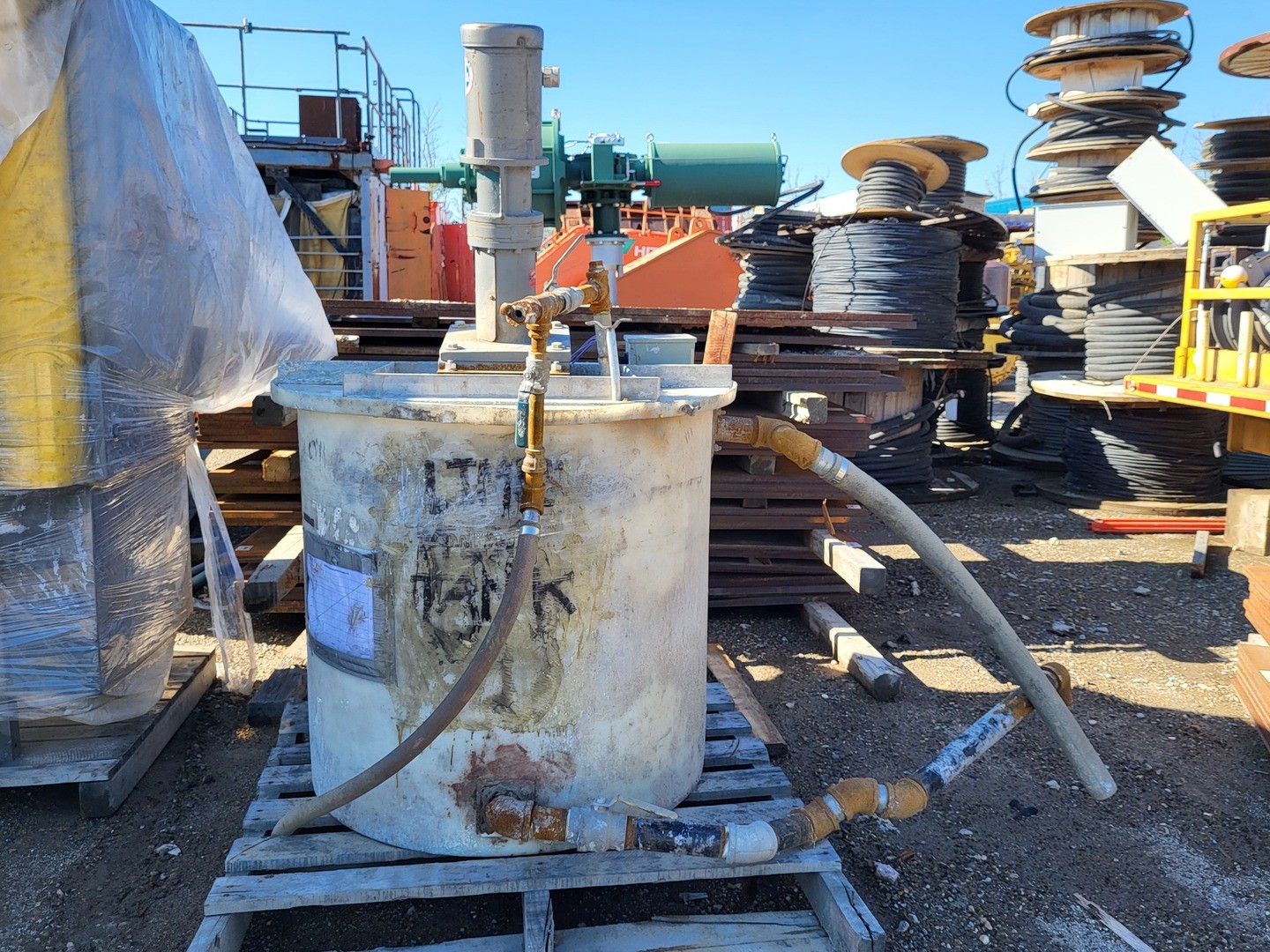 APPCOR CYB-25 Lime Slurry Mixing Tank w/ Agitator – Chemical Mixers