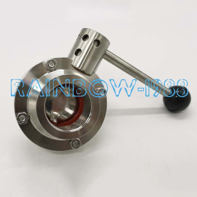 KF Vacuum Butterfly Valve Clamp Flange Quick Release Butterfly Valve KF40