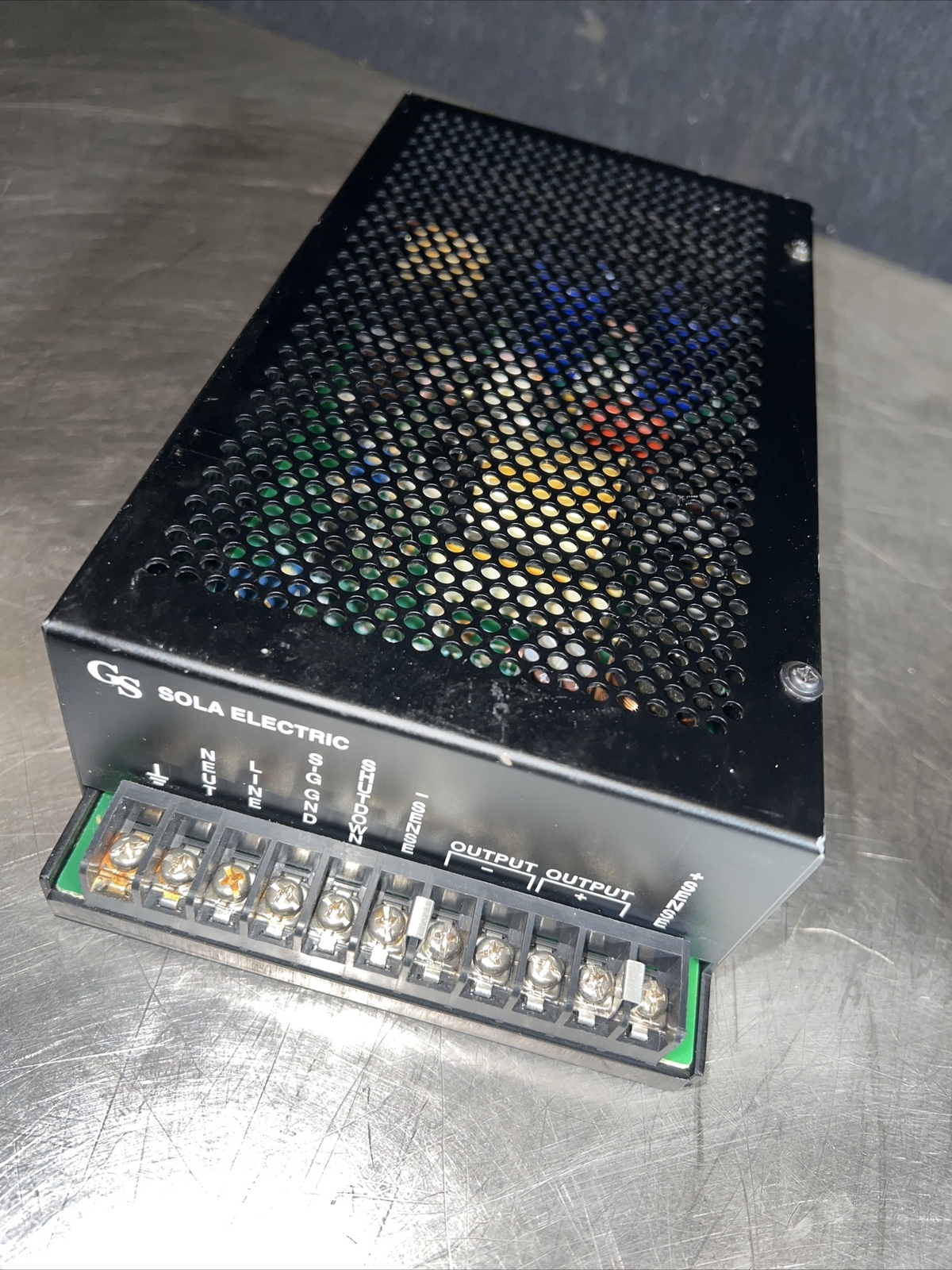 SOLA 86-24-262 COMPONENT TYPE CUSTOM RECTIFIER POWER SUPPLY 24VDC 115/230VAC