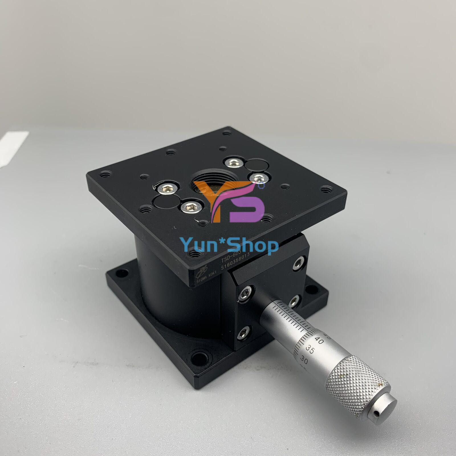 TSD-603 Z-axis lifting platform Manual fine-tuning platform 60MM