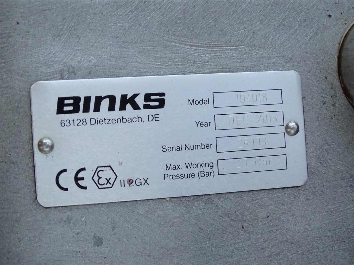 Binks E2 Electric Smart Pump, 1HP 230/460v, 1″ Sanitary Connections , 104018