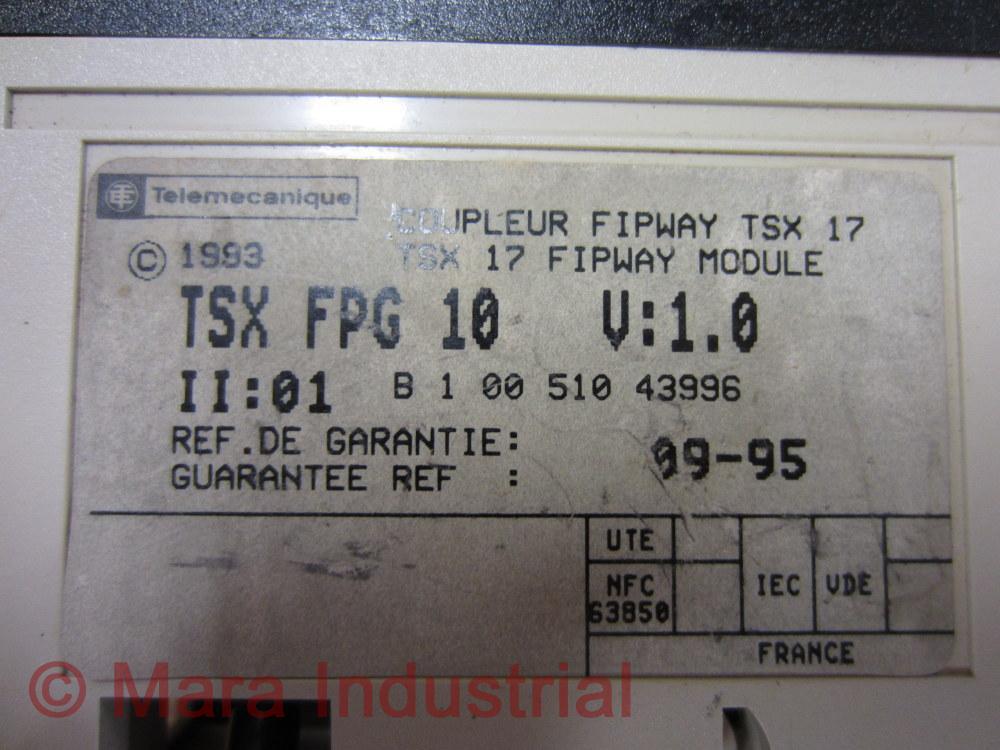Schneider TSX FPG 10 Fipway Module TSXFPG10 V: 1.0