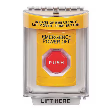 Safety Technology International Ss2245po-En Emergency Power Off Push