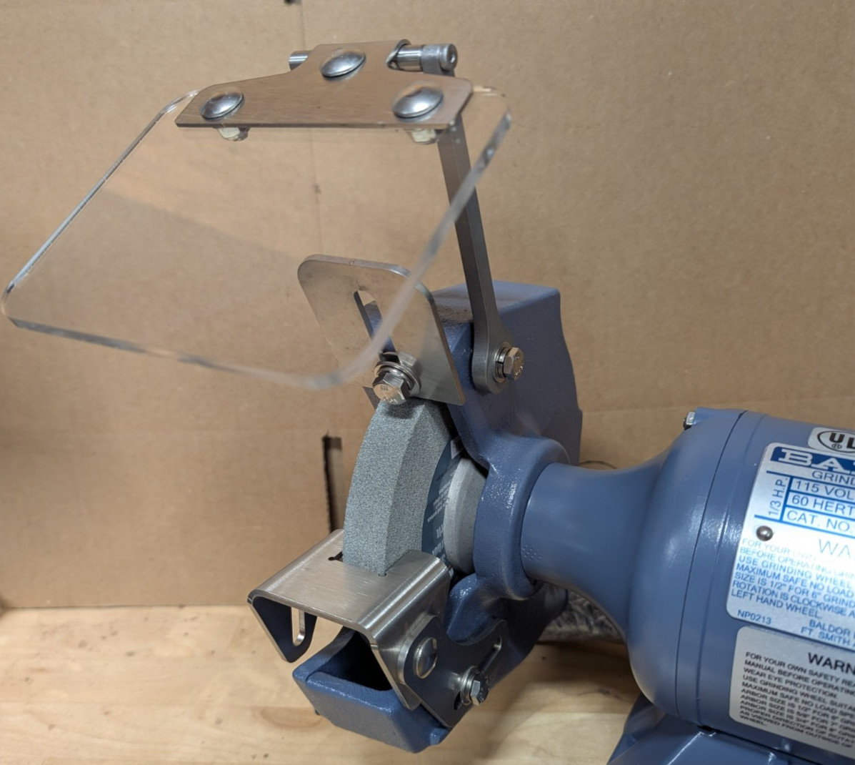 Bench Grinder Eye Shield Kit 6” | Baldor & Others | Made in USA