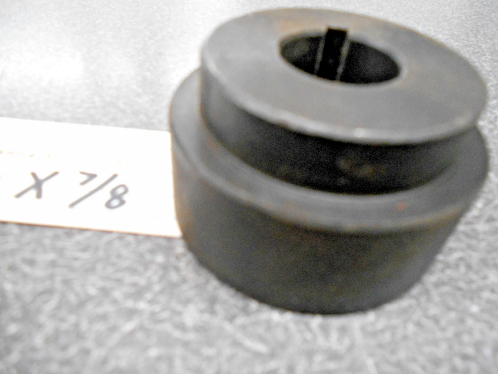 Weld-On Hub, Series X7/8. Round Bore. Burns/Tisco. NOS!