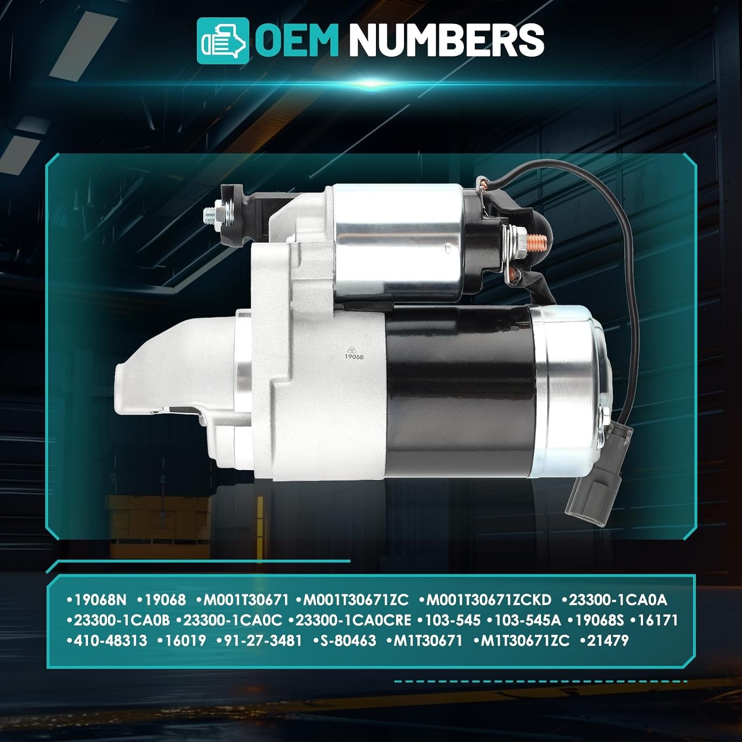 Starter Motor Infiniti FX50 M56 QX56 Nissan Armada Titan 5.6