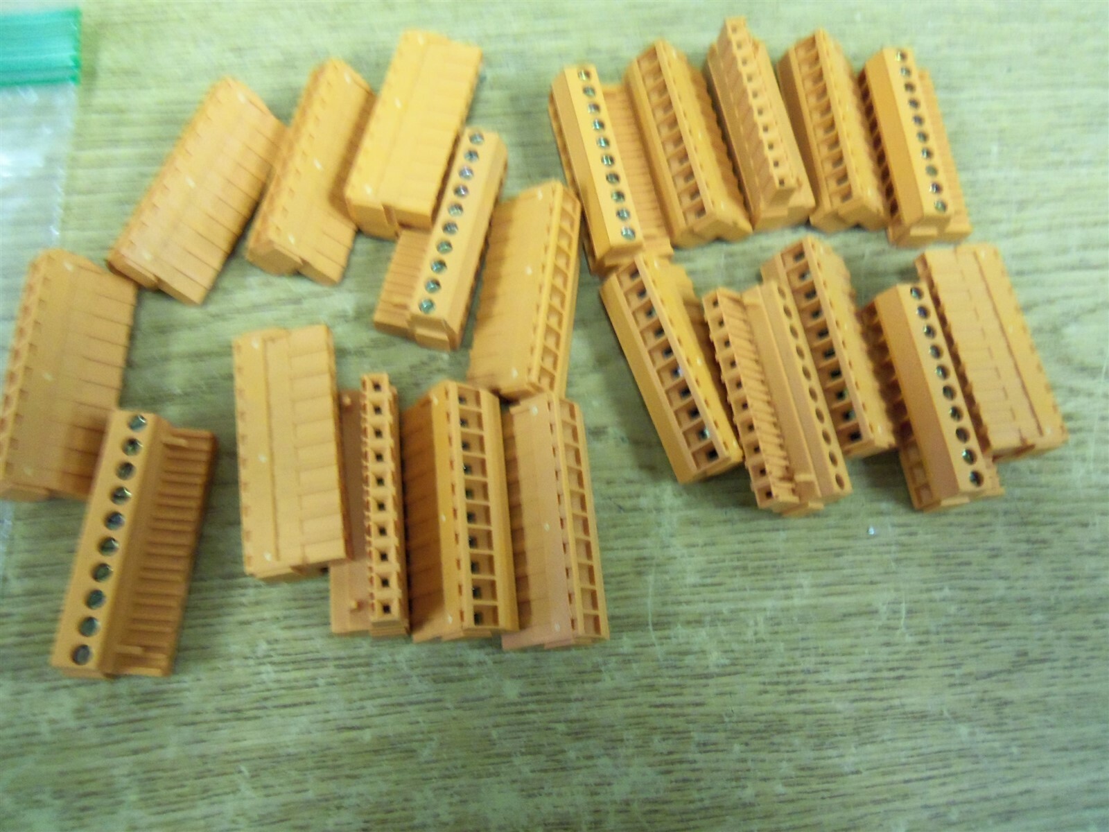 NEW Weidmuller 135686 LIA Plugable Terminal Blocks, 10-Pin Lot of 21