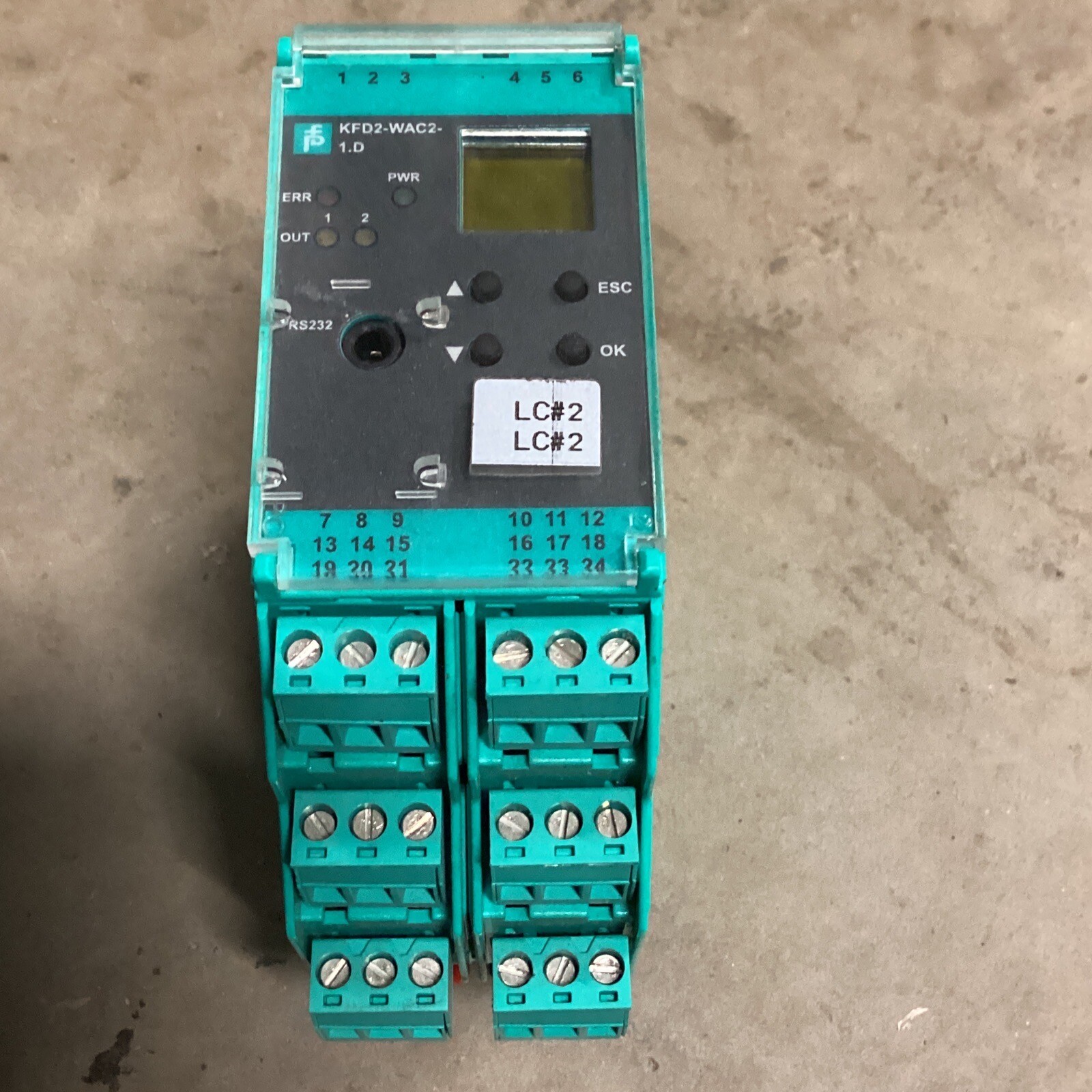 Refurbish PEPPERL+FUCHS, K-System, Part: 231223, Type: KFD2-WAC2-1.D