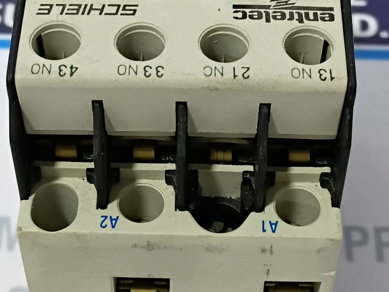 Entrelec Schiele HL4K-31 Contactor Block HL 4K-31