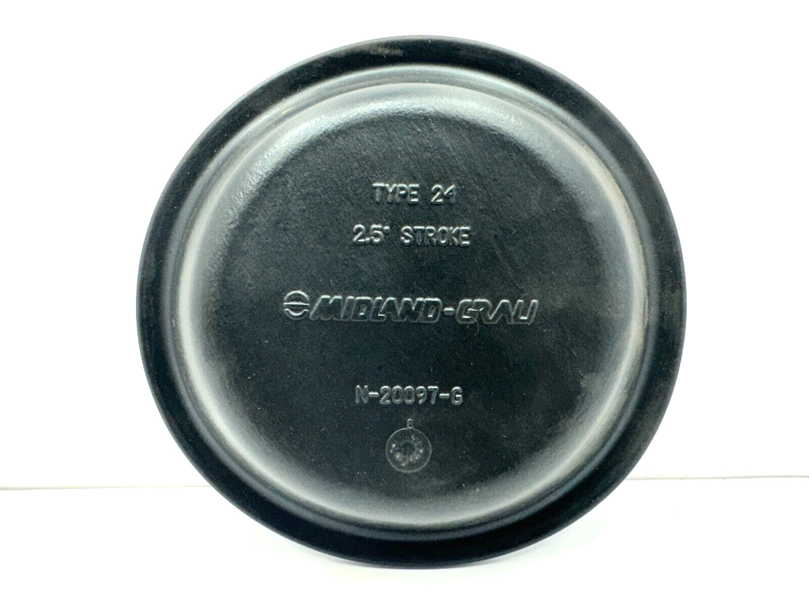 MIDLAND-GRAU TYPE 24 2.5″ STROKE BRAKE DIAPHRAGM N-20097-G LOT OF 4 PCS