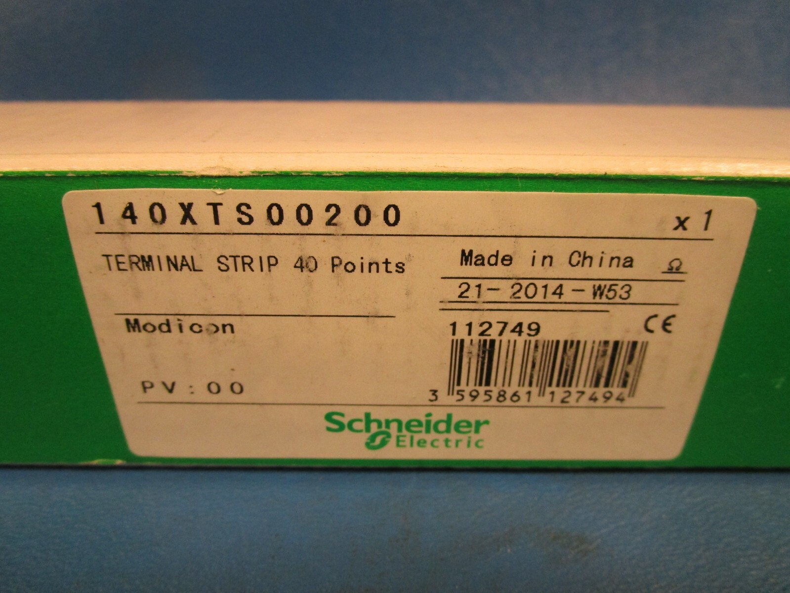 Schneider, 140XTS 00200, Modicon Terminal Strip, 40 Points