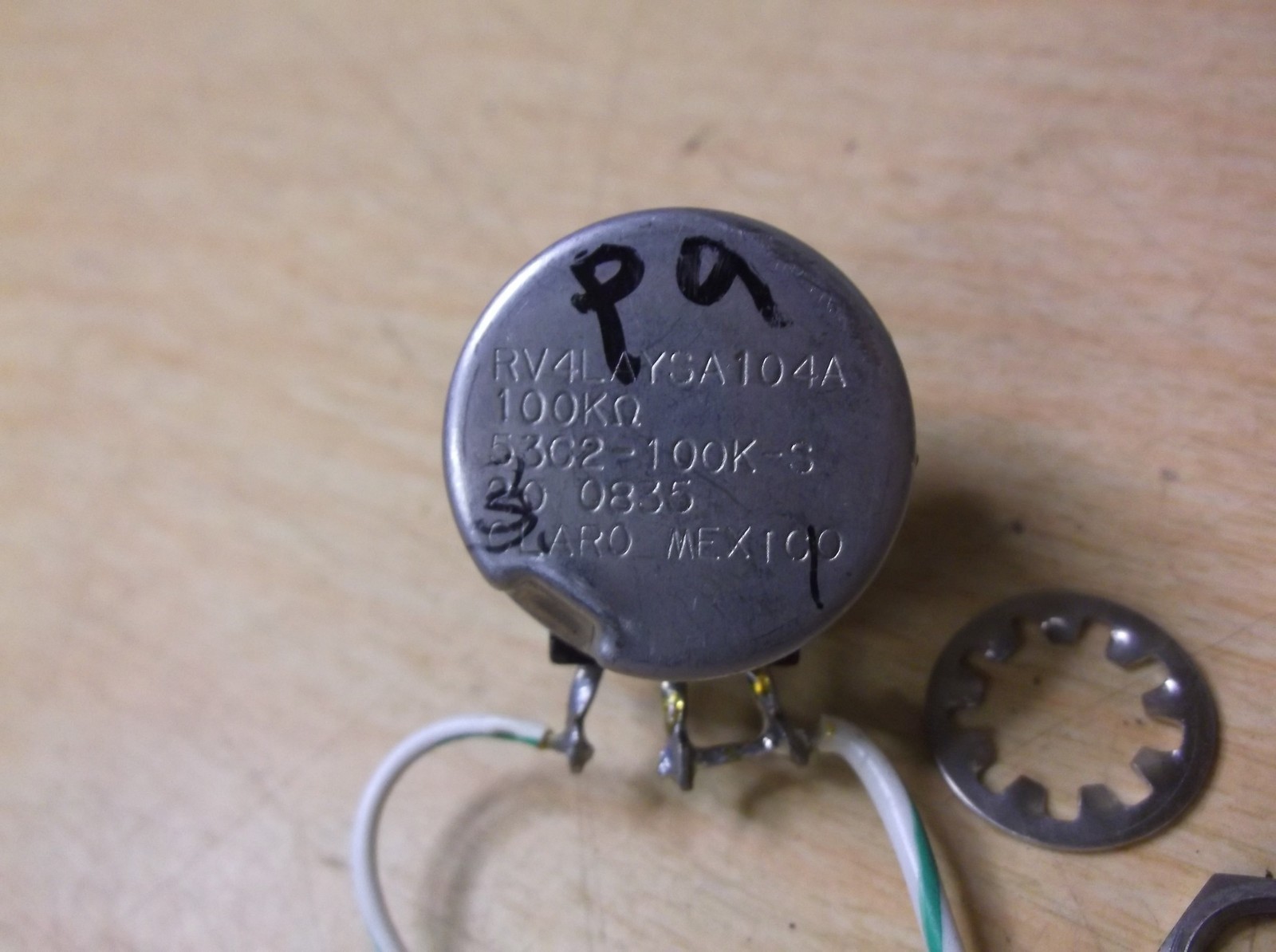 Clarostat 53C2-100K-S Vintage Potentiometer *FREE SHIPPING*