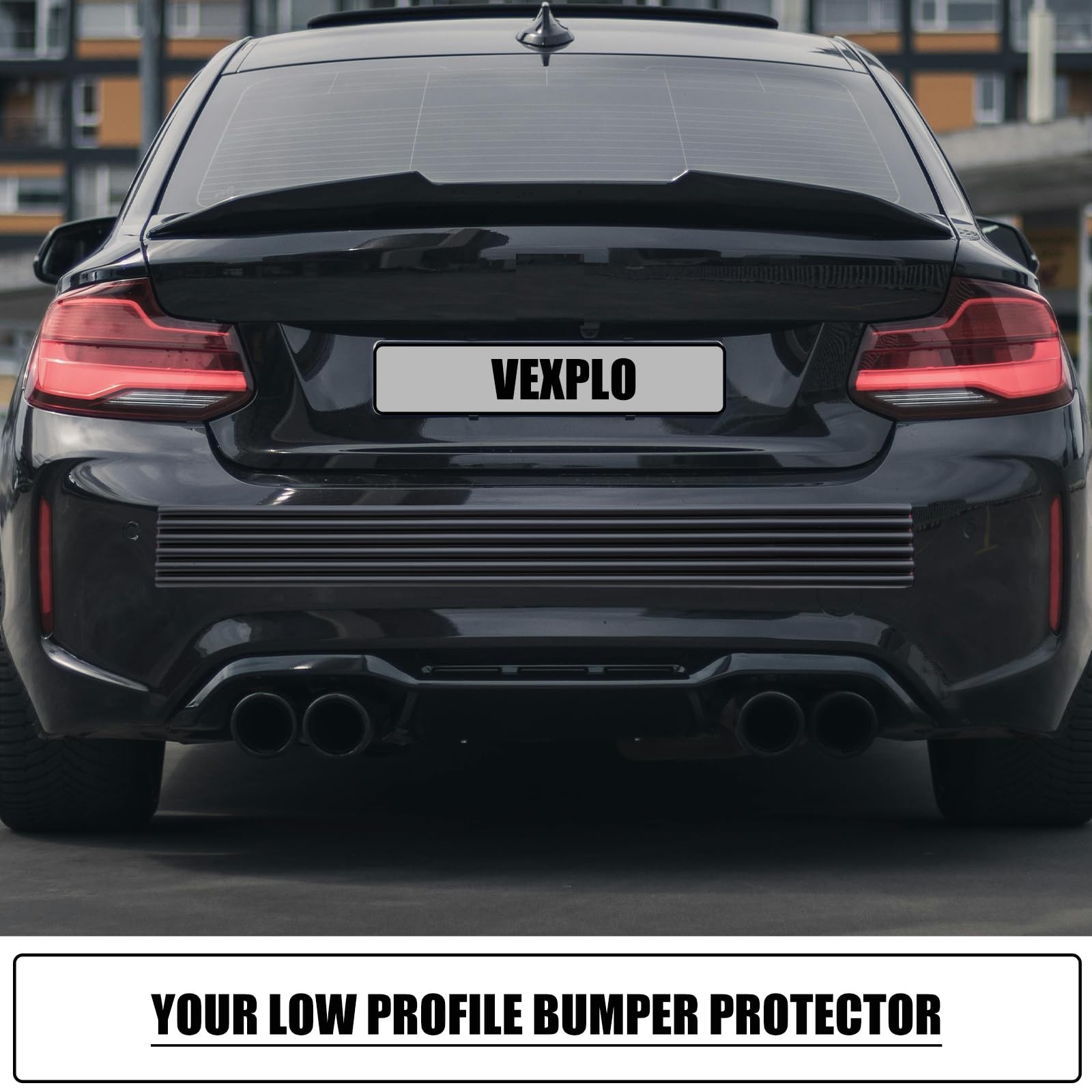 DIY Car Bumper Protector Guard, Strong Self Adhesive Rubber Rear Front Bumper…