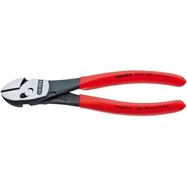 Knipex 7-1/4″ OAL, 24 AWG Capacity, Diagonal Cutter 1″ Jaw Length x 1-3/16″ J…