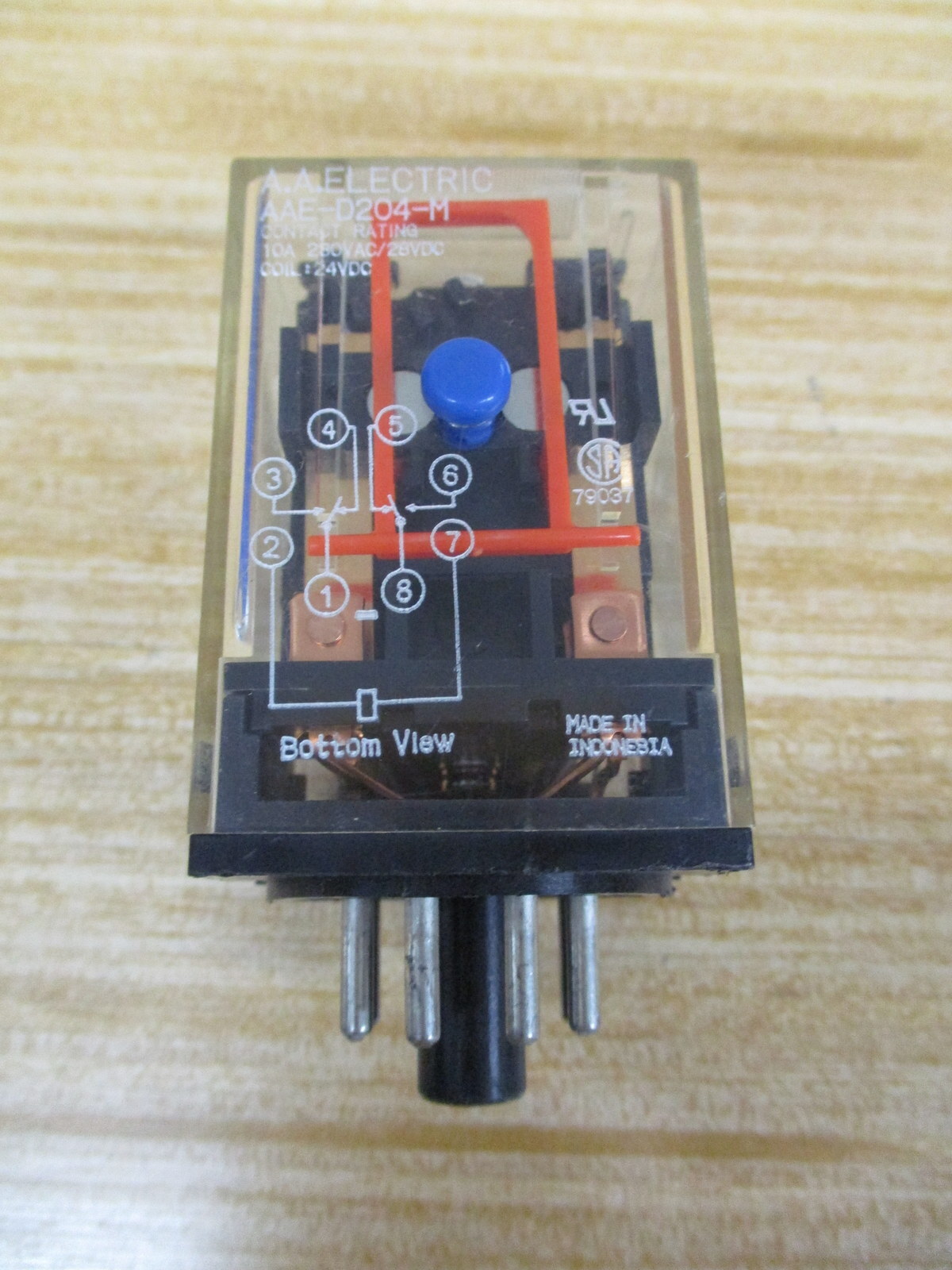 A.A. Electric AAE-D204-M Relay AAED204M