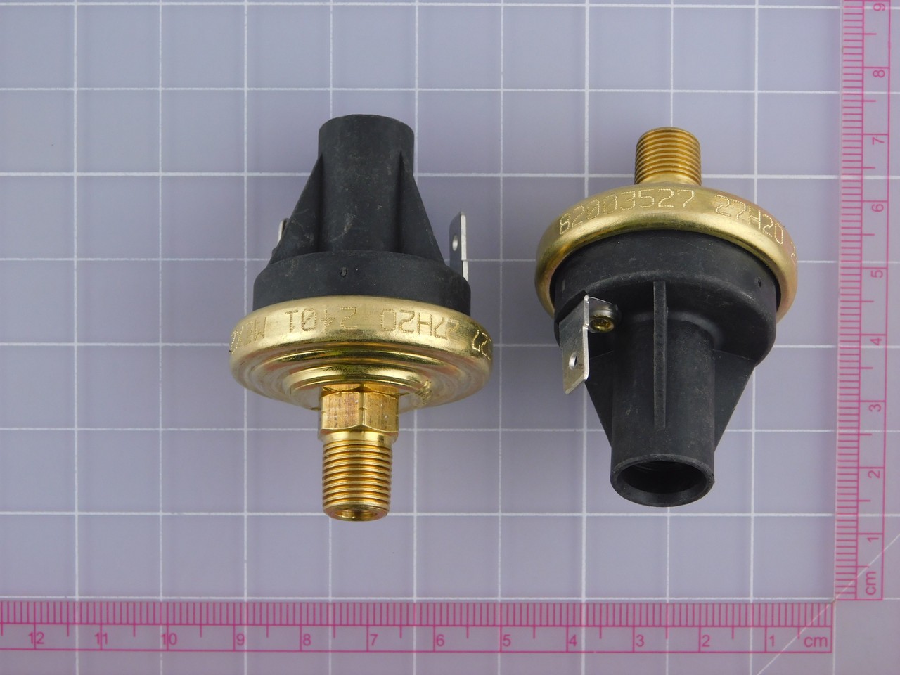 Lot of 3 HONEYWELL 82003527 Pressure Switch 27h20 X122962