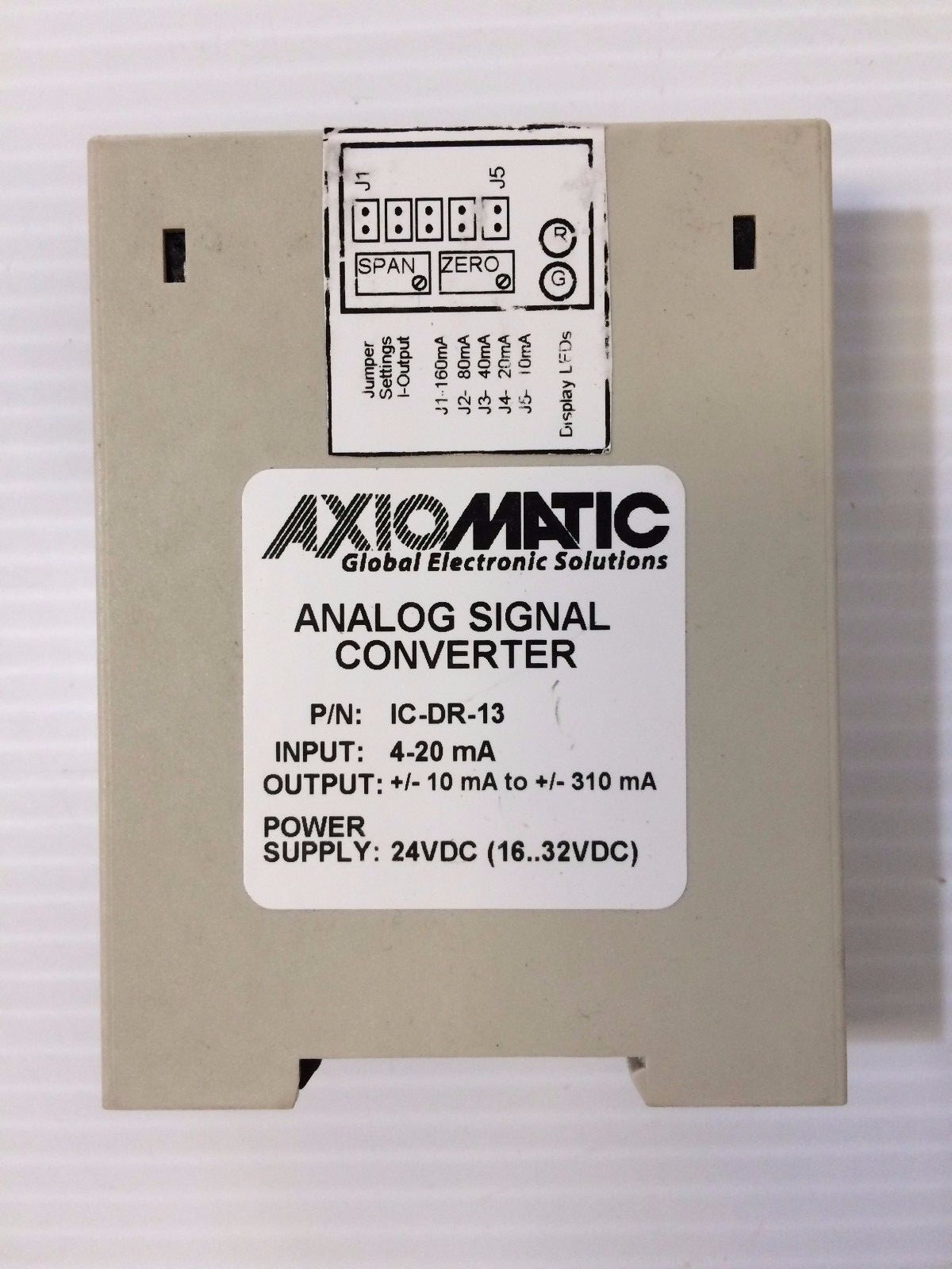 AXIOMATIC IC-DR-13 ANALOG SIGNAL CONVERTER