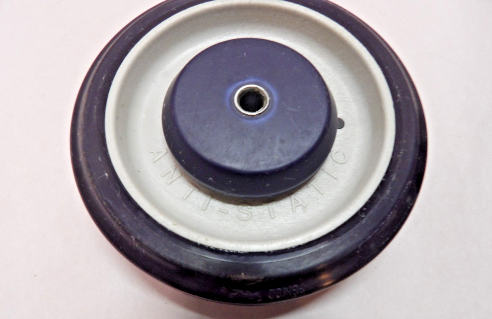 (4) – Pemco Shopping Cart Wheel 5″ x 1-1/4″ Blue/Tan