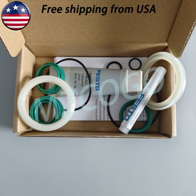 New In Box Cylinder Parts Repair Kit For FESTO DNG/DNU-50-PPV-A shipped from USA