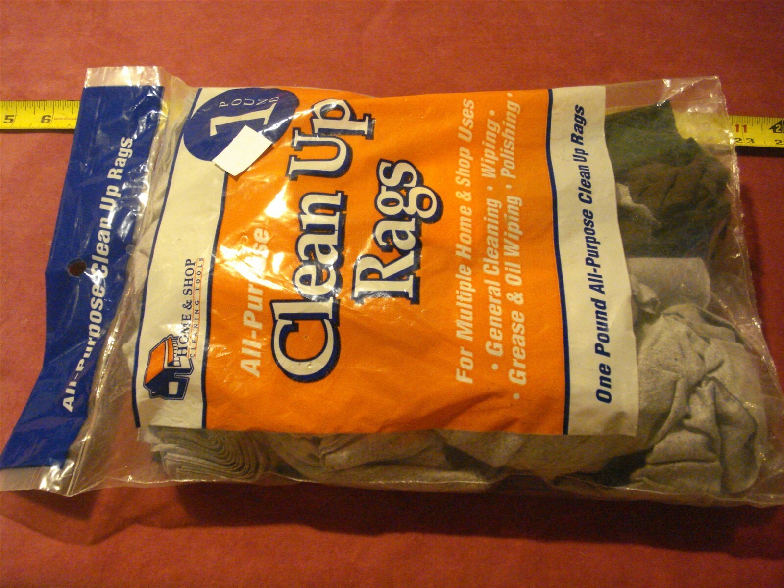 (1520.) All-Purpose Clean-up Rags 1 Lb