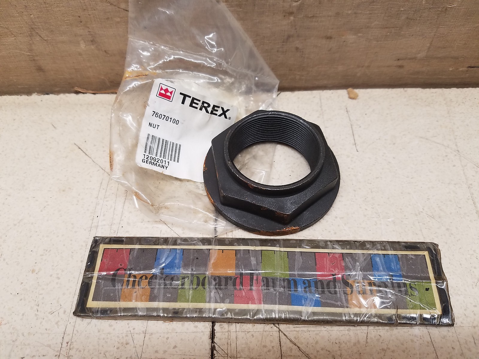 NOS Terex Hexagon Nut 76070100 5310-01-553-9883 3810-01-538-4030 crane