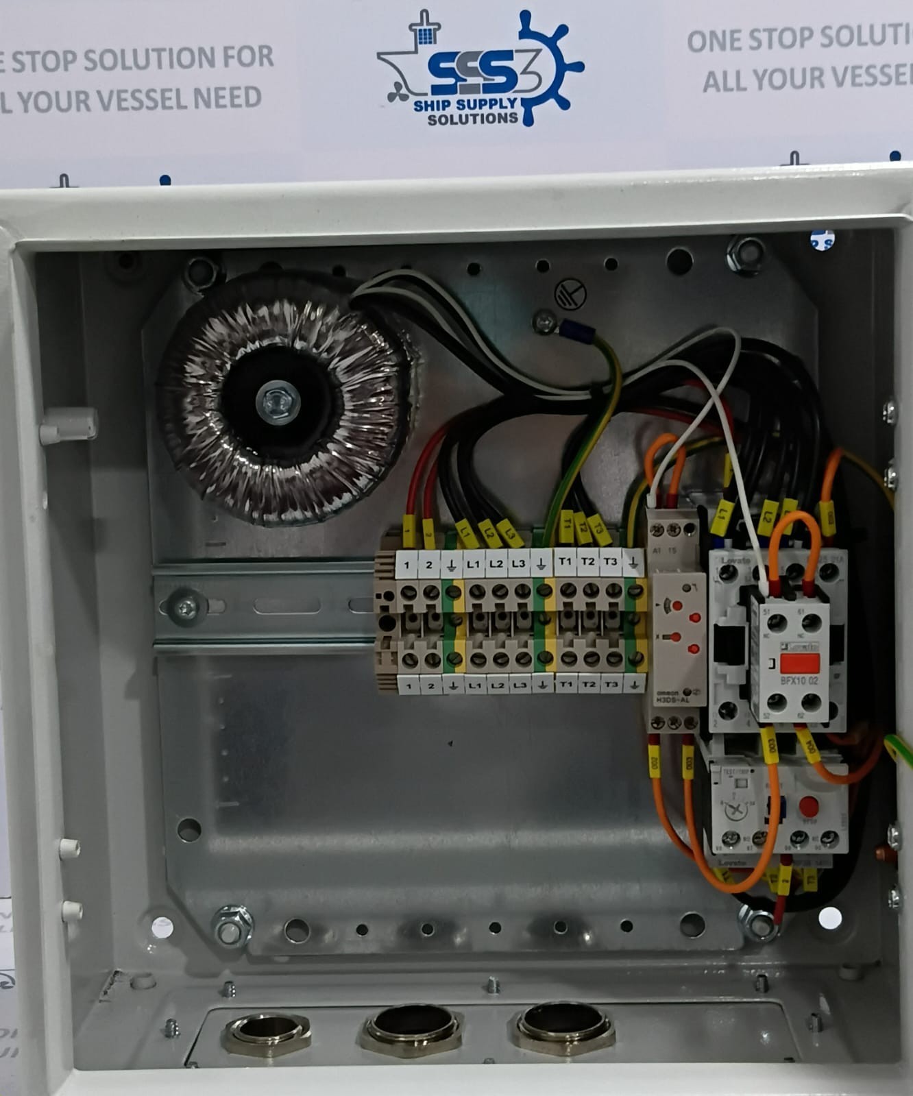 Kockum Sonics TK80 Contactor Unit Control Voltage 230VAC Main Voltage MAX 690V