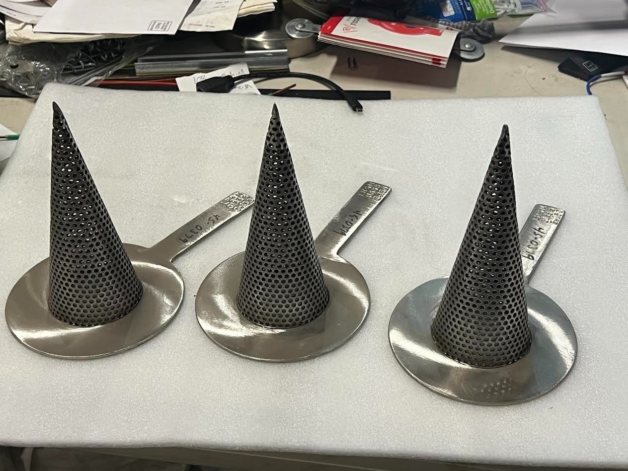 Lot of 3 Kenco Engineering 3″ Strainer #150 316 Stainless Steel