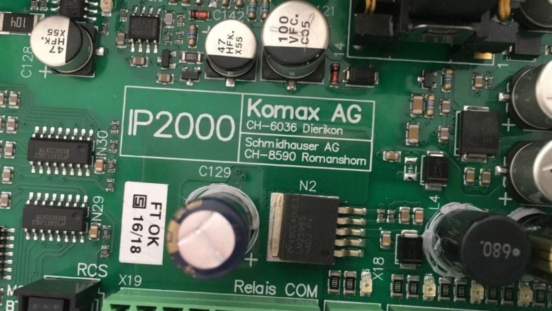 Komax IP2000 8653770 CH-6036 90days warranty via DHL or FedEx