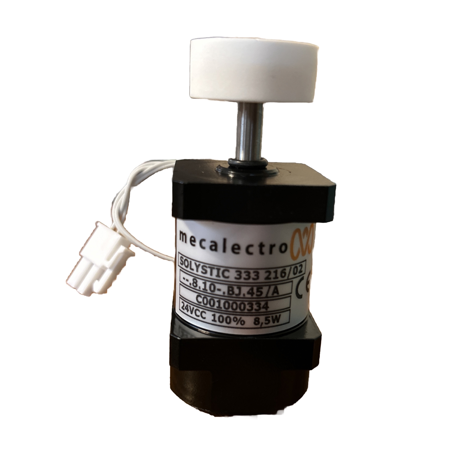 NEW MECALECTRO SOLYSTIC 333 216/02 SOLENOID .8.10-.BJ.45/A C001000334 24VCC. c5