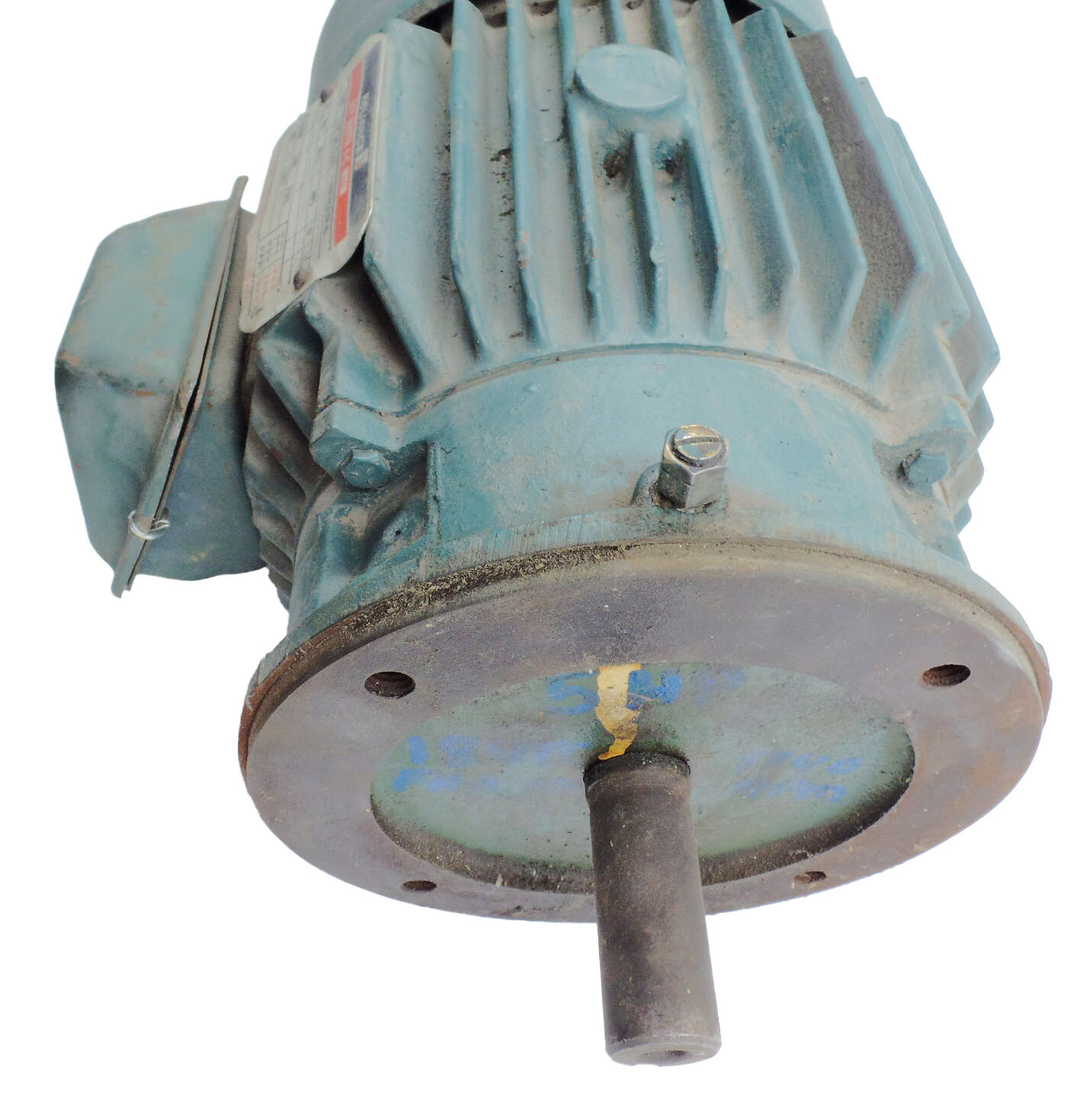 RELIANCE ELECTRIC P18H1776A WB DUTY MASTER A-C MOTOR 184TC W/ FMC 1-055-051-1