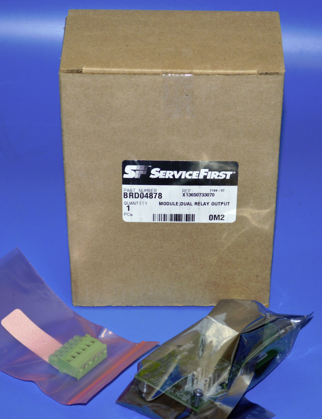 SERVICE FIRST TRANE BRD04878 OEM Dual Relay Output Board