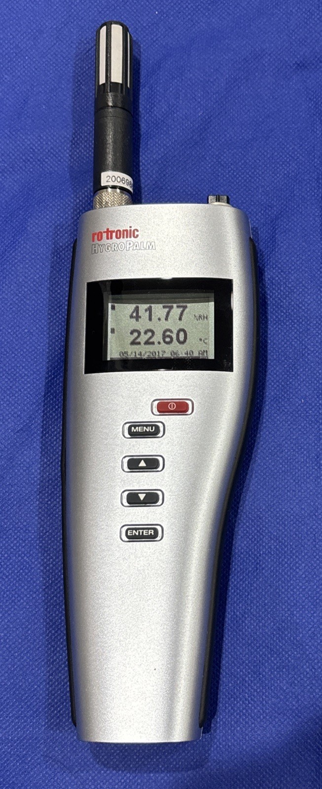 ROTRONIC HP23-A HygroPalm Temperature Humidity Meter With HC2-S Probe & ER-15