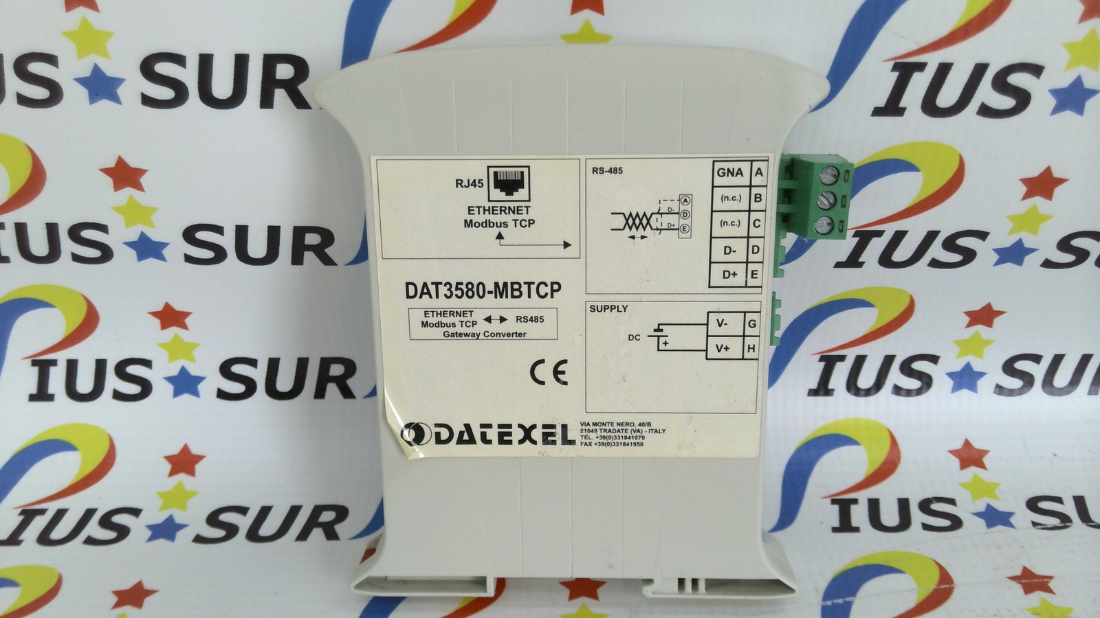 USSP DATEXEL DAT3580-MBTCP ETHERNET Modbus TCP Gateway Converter DAT3580MBTCP