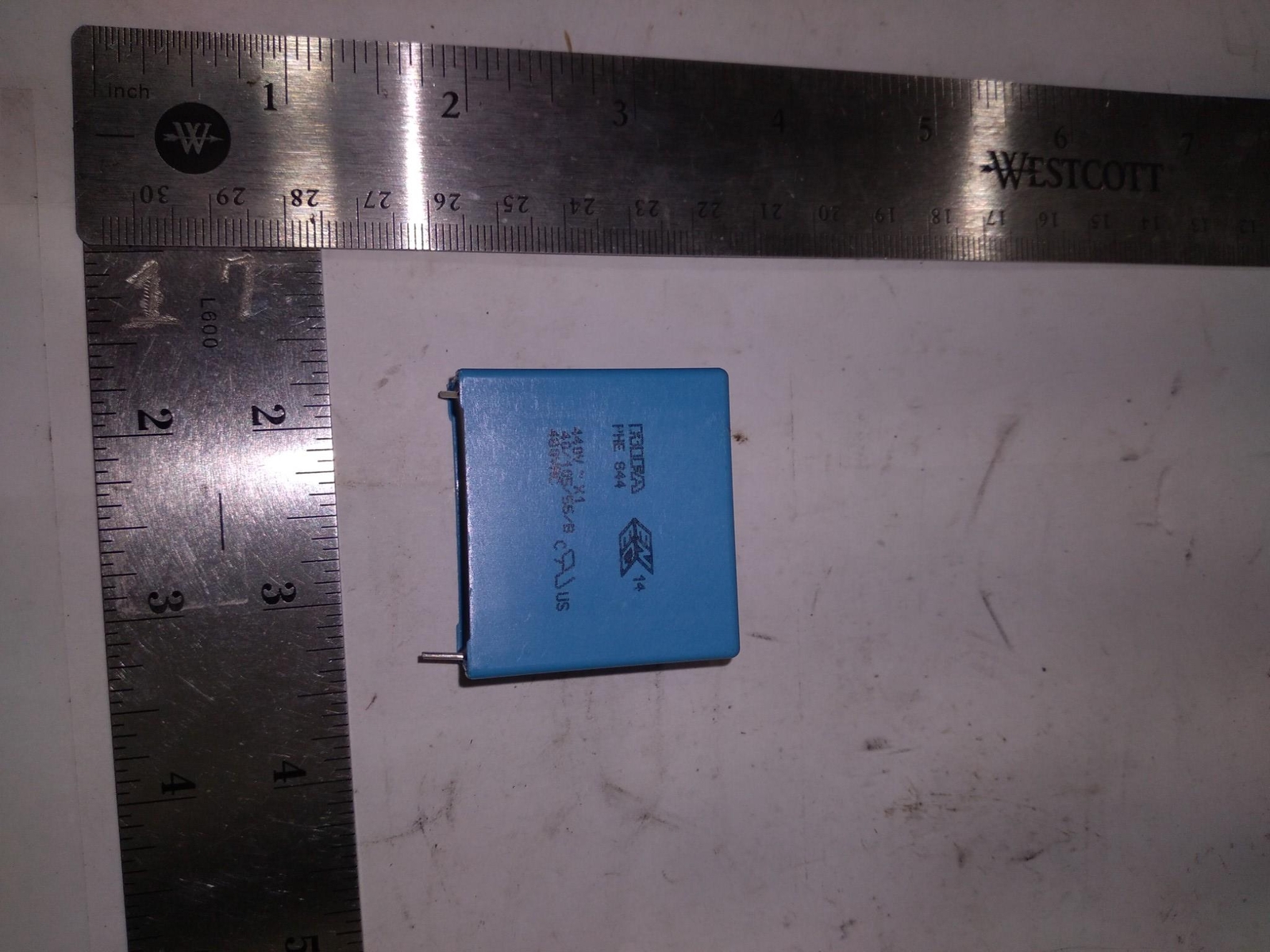 MOUSER ELECTRONICS PU6727 80-PHE844RR7220MR6L2 440VAC 2.2UF 20% ‘3 IN BAG’