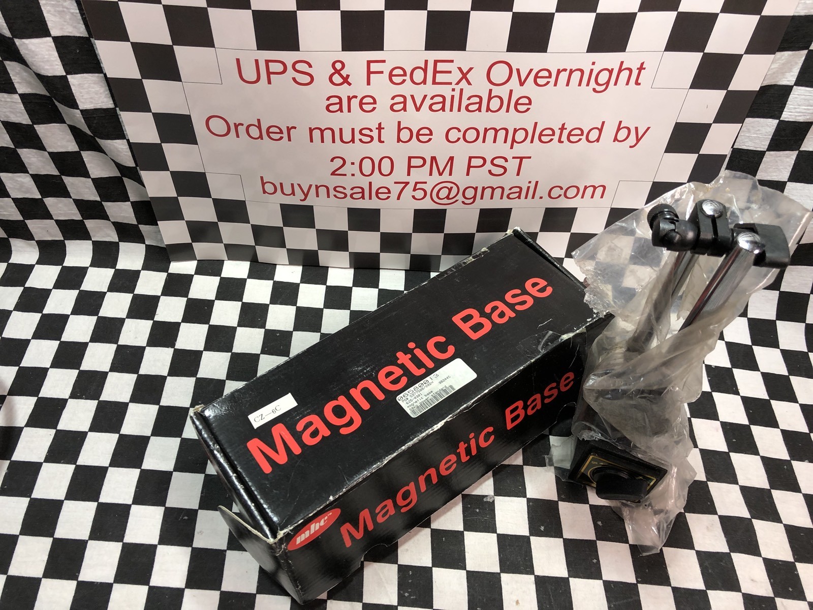 MAGNETIC BASE 625-0301, 6250301, SHIPSAMEDAY