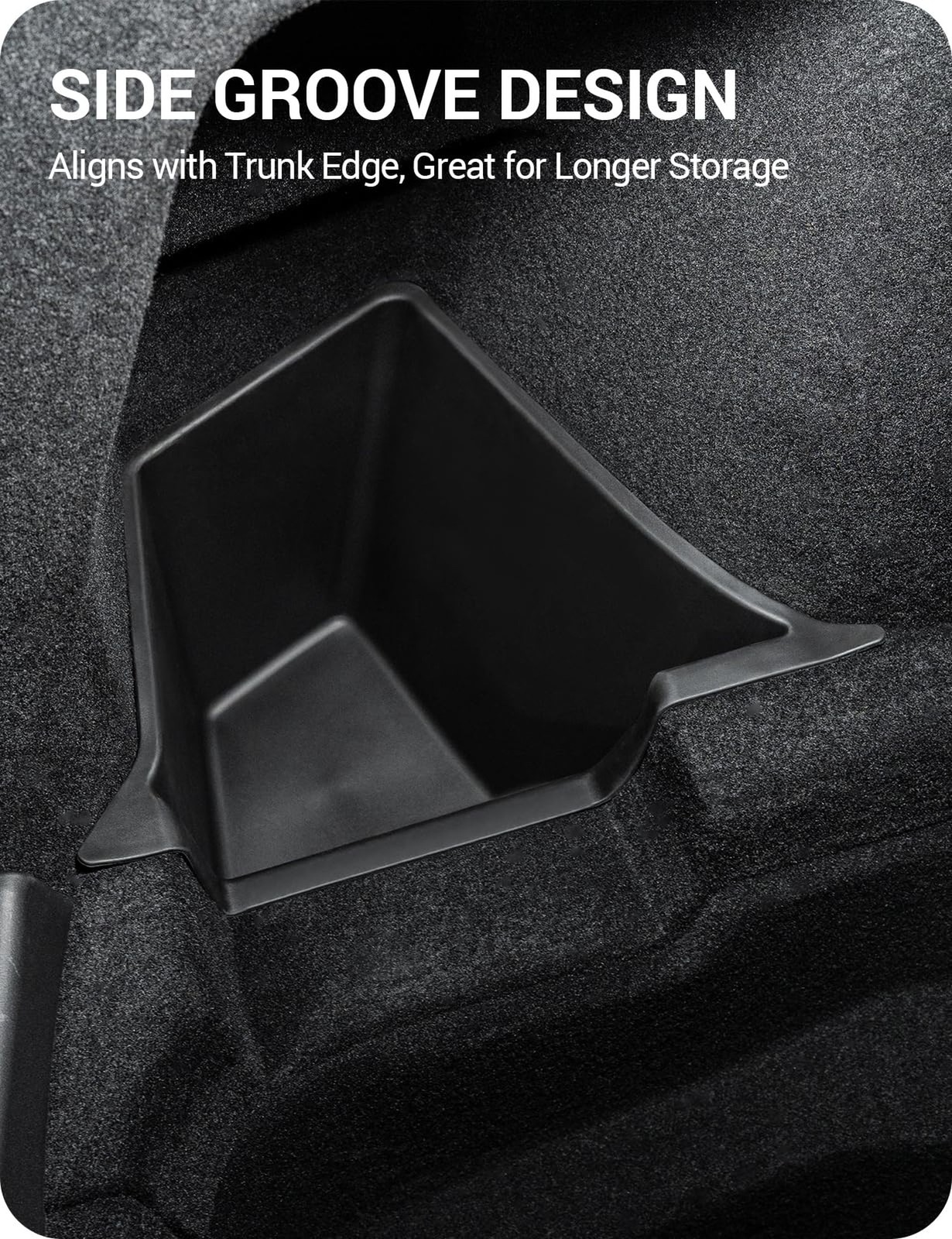 BASENOR 2025 2026 Tesla Model Y Trunk Storage Bins, (Proprietary Design) Trun…
