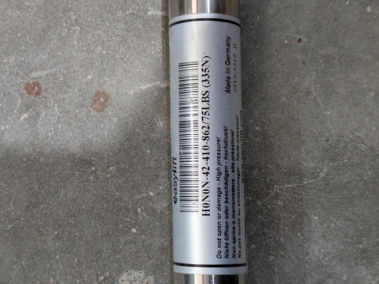 Bansbach Easylift Gas Spring Strut Pneumatic Industrial Component Hardware OEM