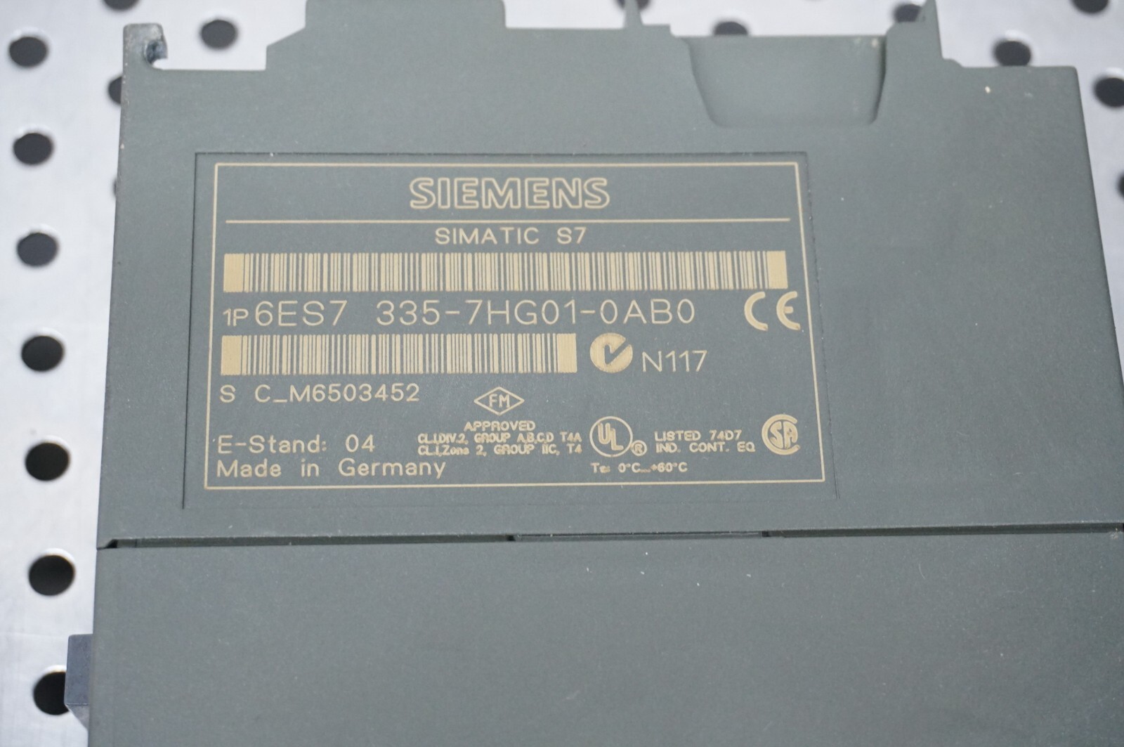 Siemens , Simatic ,S7 PLC input module ,6ES7-335-7HG01-0AB0