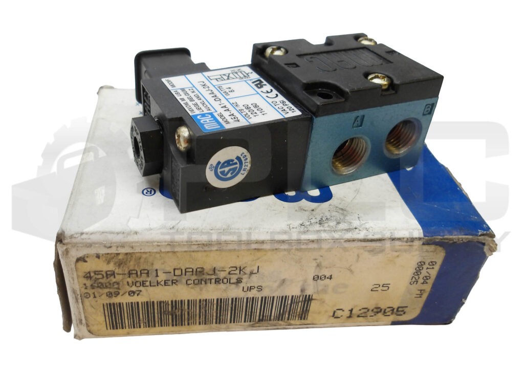 NEW MAC 45A-AA1-DAAJ-2KJ SOLENOID VALVE 120V/60HZ 110V/50HZ 5.4W