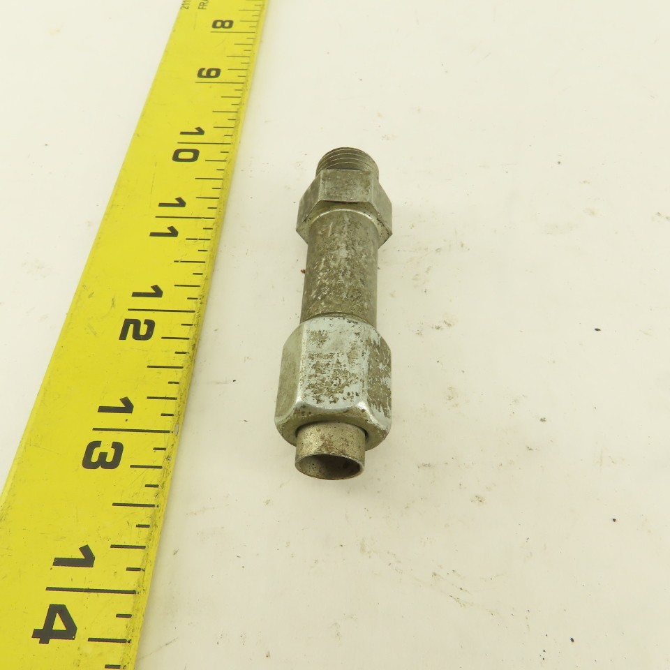 1/4″ OD Tube 9/16-18 JIC Flare 9/16-18 Male O-Ring Seat Extension 2-1/2″ OAL