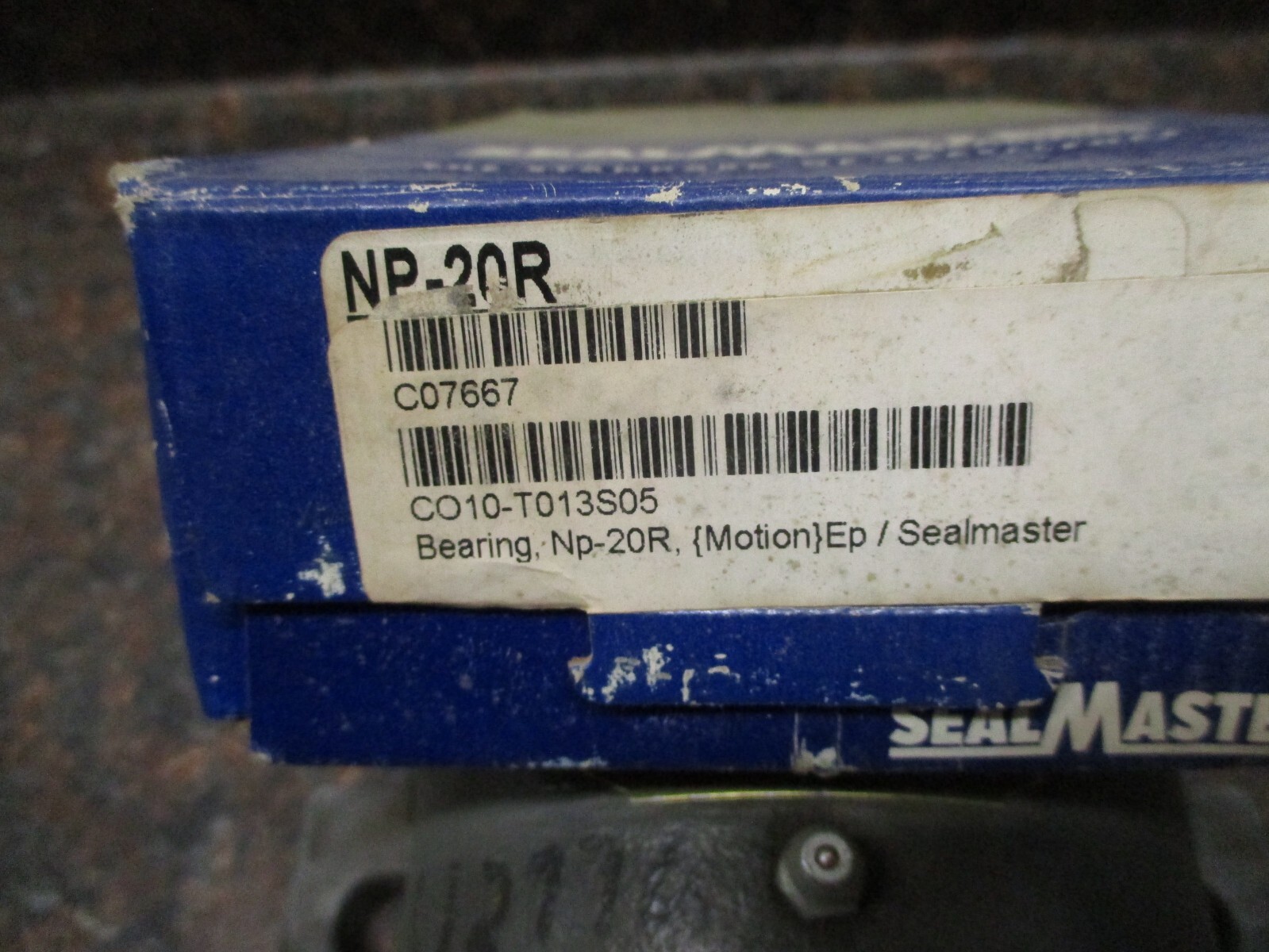 SEALMASTER PILLOW BLOCK BEARING CAST IRON NP-20R 1-1/4″ BORE 5450 MAX RPM