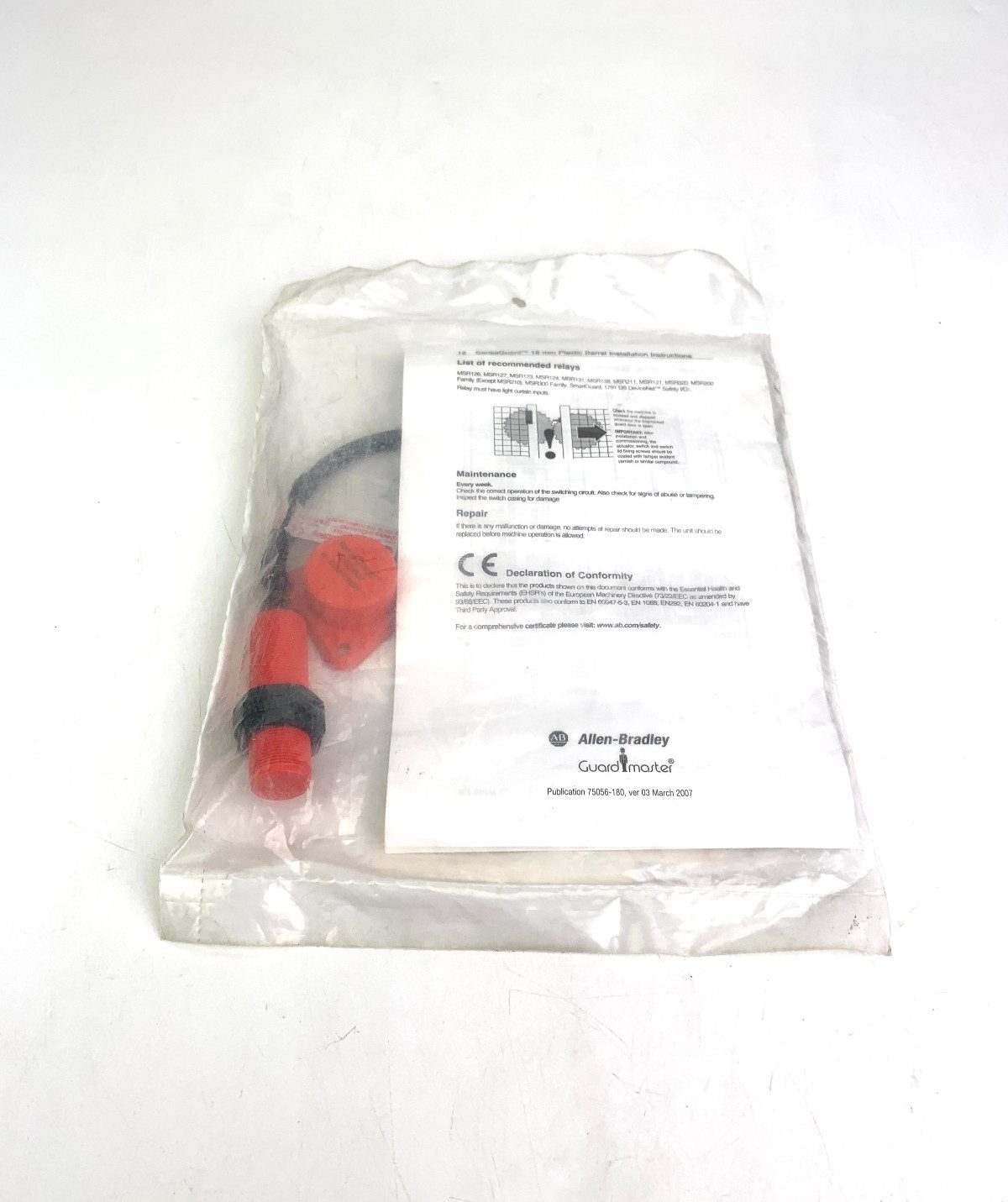 Allen Bradley 440N-Z21S26H Ser A Non-Contact Switch *25 Year US Seller*
