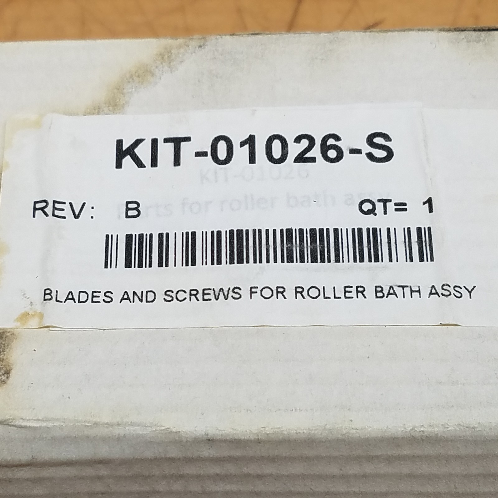Stratasys KIT-01026-S Roller Knife Replacements with Screws & Instructions – NEW