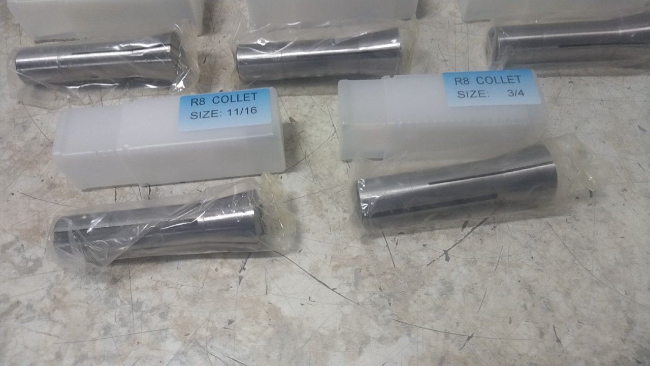 Dayton 5PZP0 12 Component 1/8 to 3/4 In Size Range Collet Set