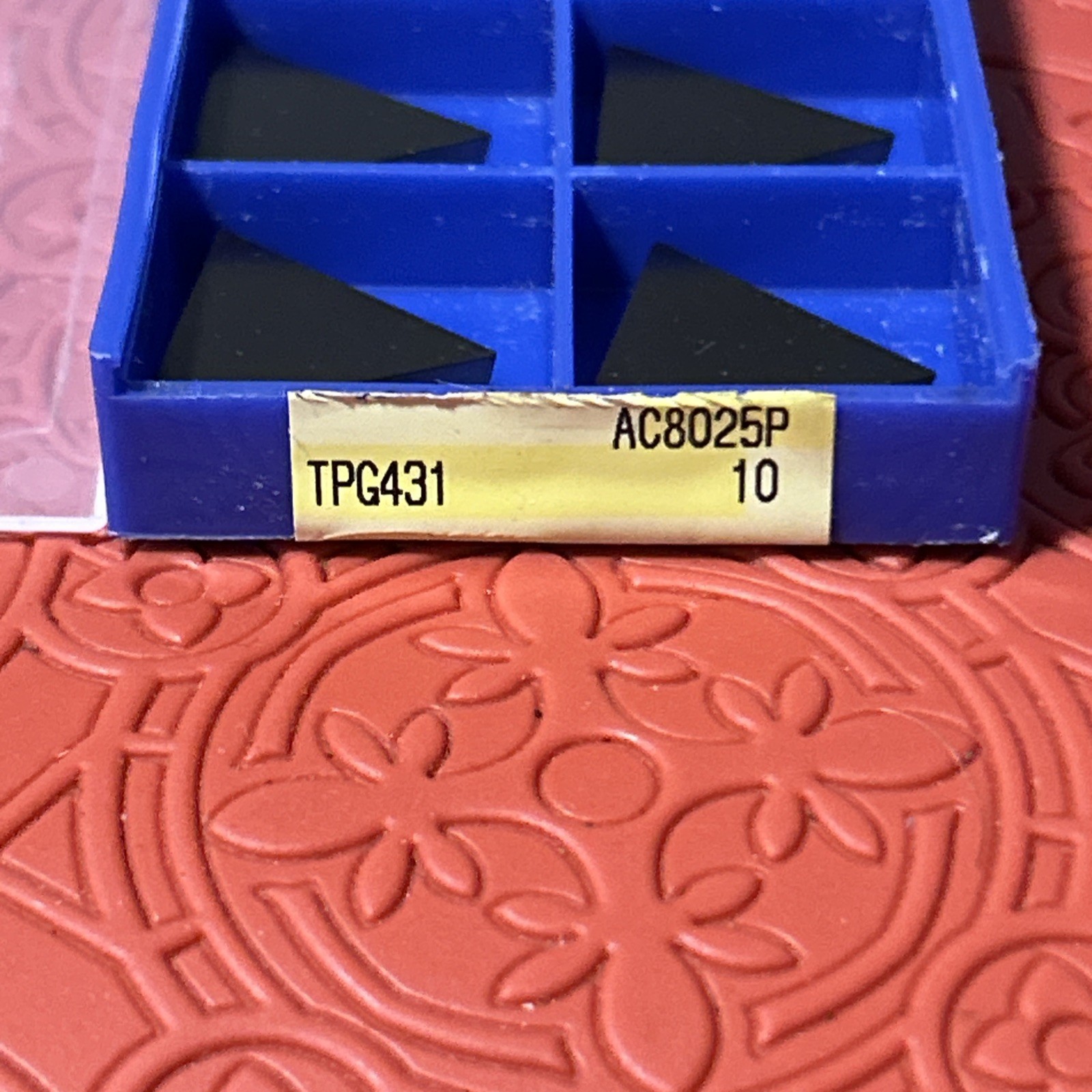 SUMITOMO TPG431-AC8025P PK 10 Triangle Turning Insert,TPG,Carbide 52FX35 (Q13)