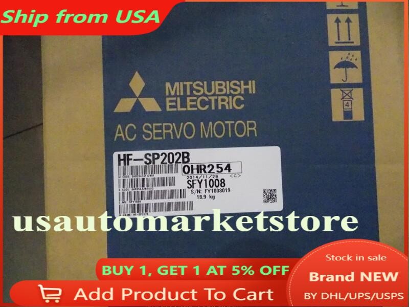 1PC New Mitsubishi HF-SP202B Servo Motor HFSP202B Expedited Shipping