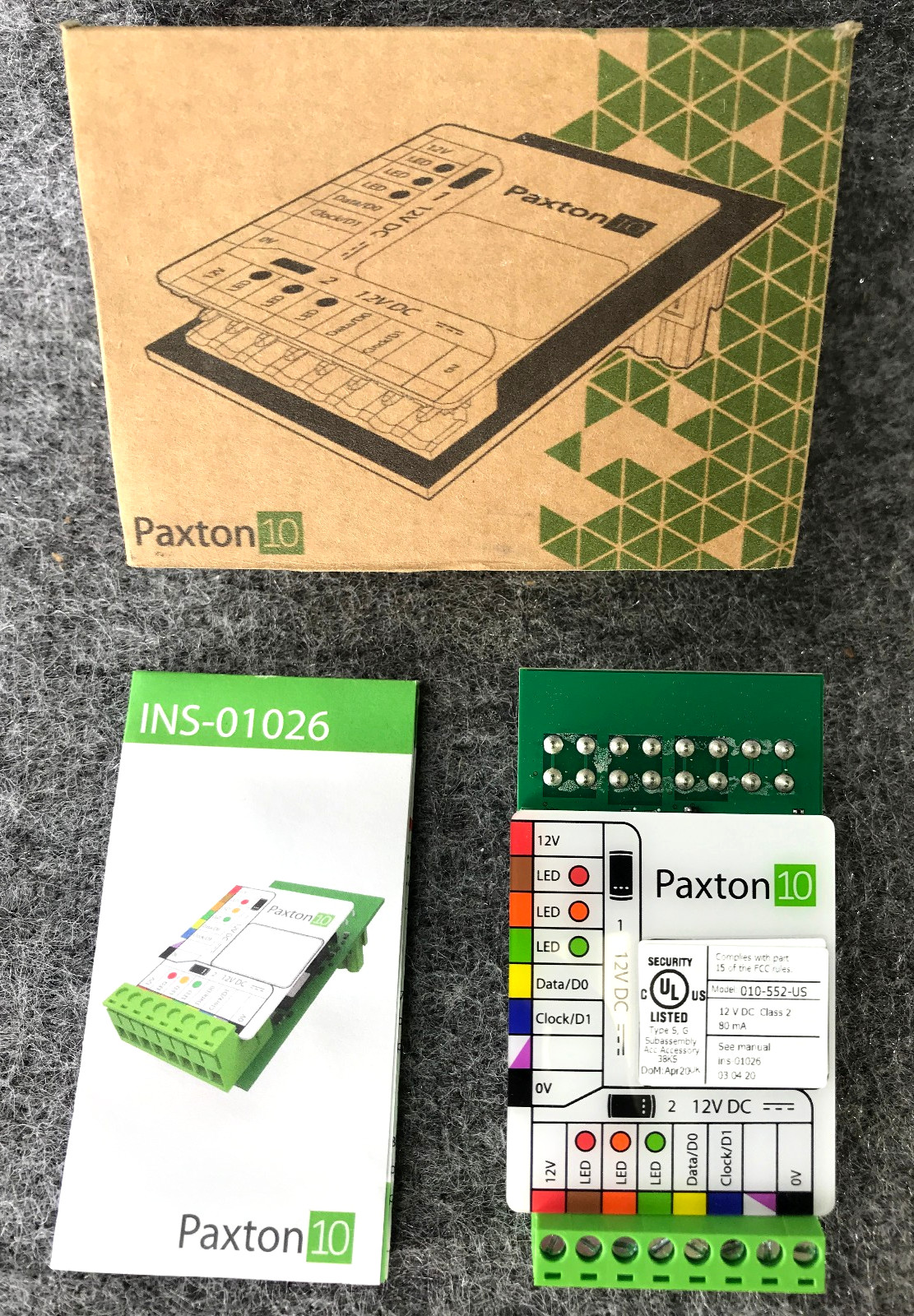 Paxton 010-552-US Paxton10 Reader Converter – NIB!
