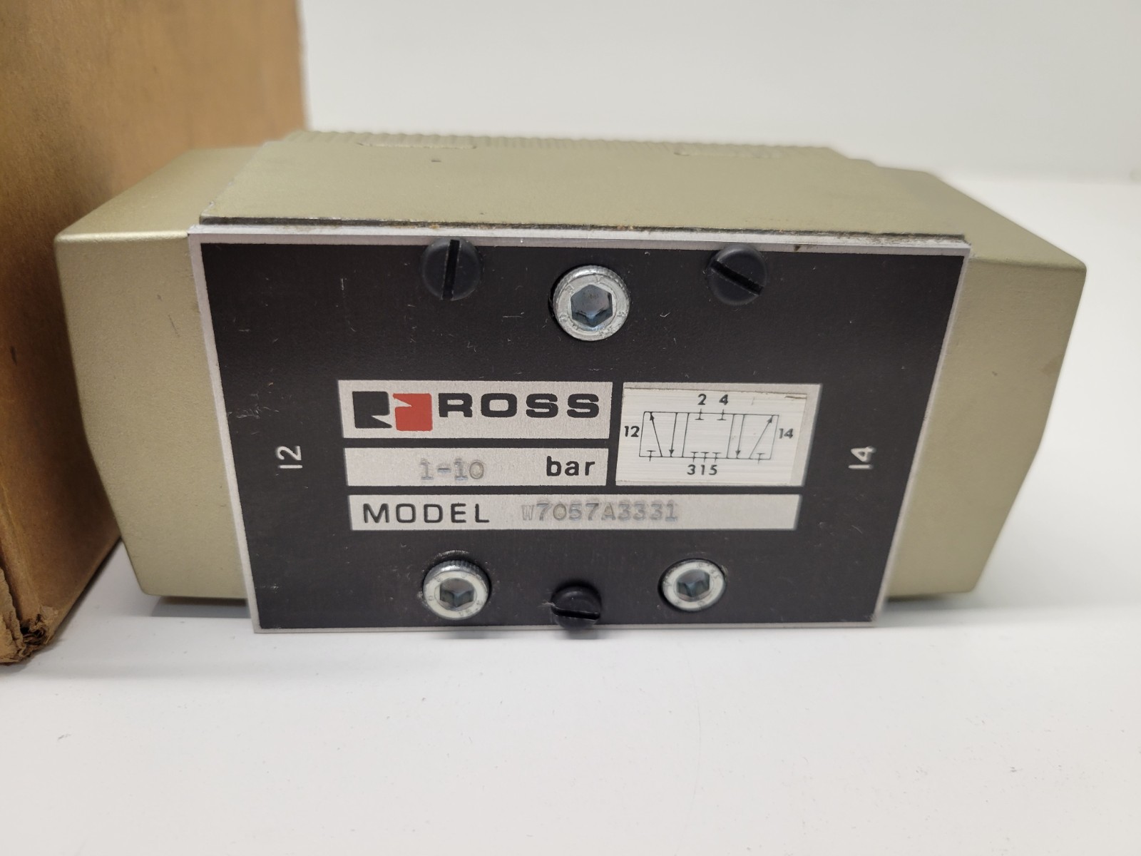 NEW OLD STOCK! ROSS 1-10 BAR PRESSURE CONTROLLER W7057A3331