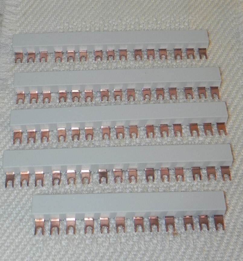 4) WEG BBS45-5, 1) BBS45-4 Distribution Bus Bar System WEG Mpw25 Motor Protector