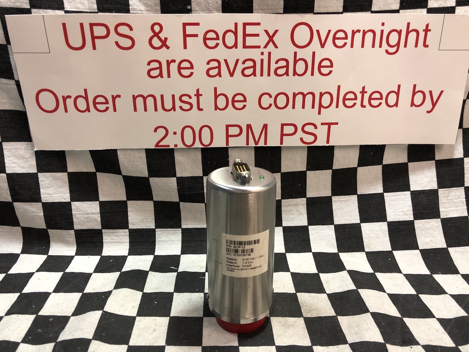 MKS Loadlock Transducer KF-16, RS485, 901P-12, 901P12, ShipSameDay#1224P3